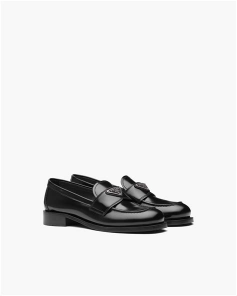 Prada Mocassins En Cuir 